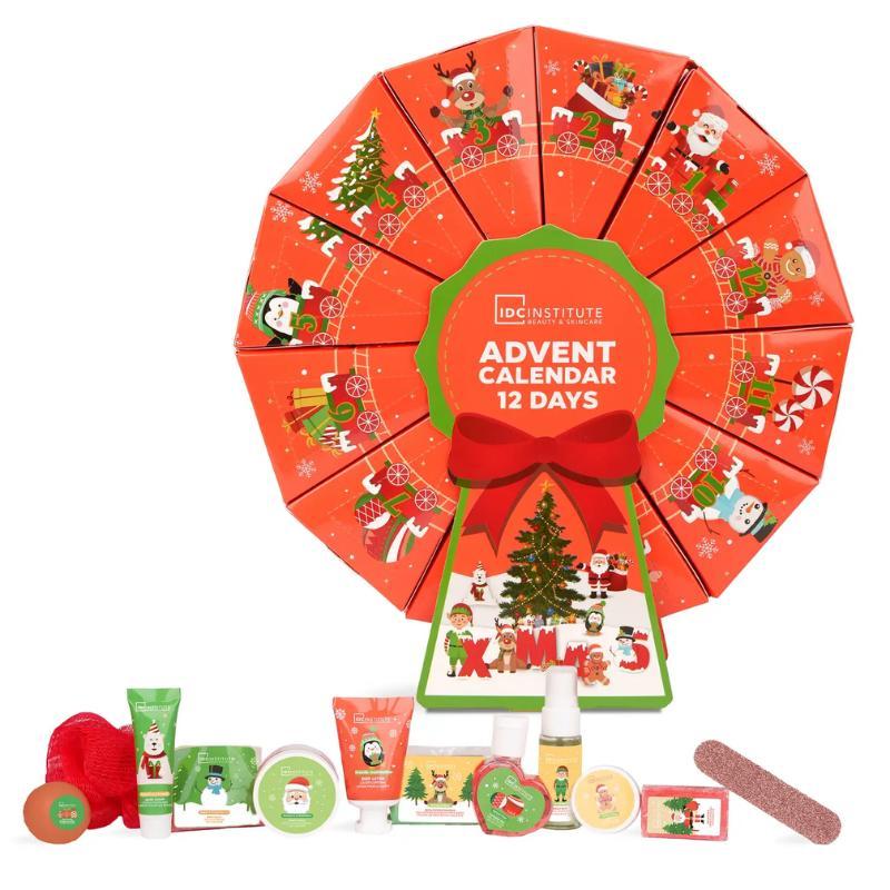 Calendario dell'avvento 12 giorni ruota panoramica