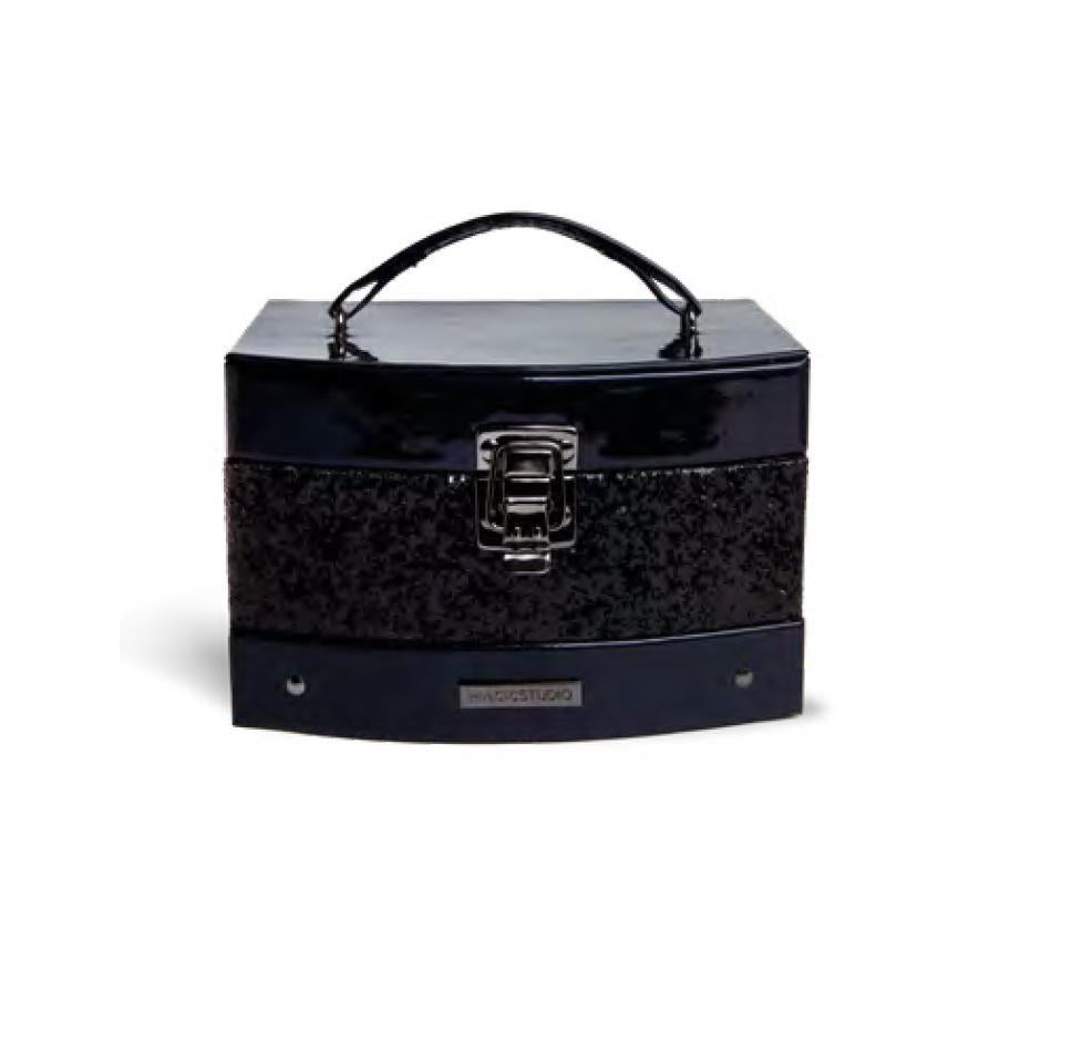 Black crystals small case