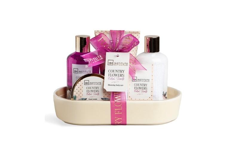 Country flowers ceramic 5 pz