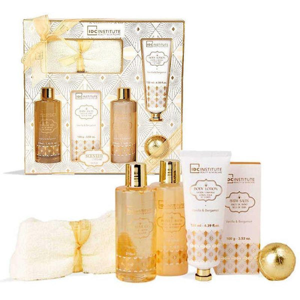 Scented bath gold gift set