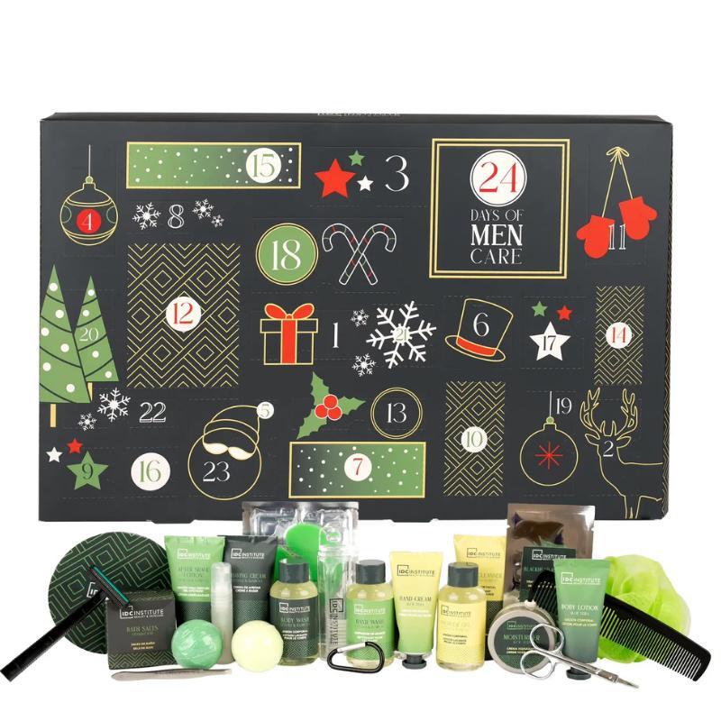 Calendario dell'avvento uomo bagno e cura