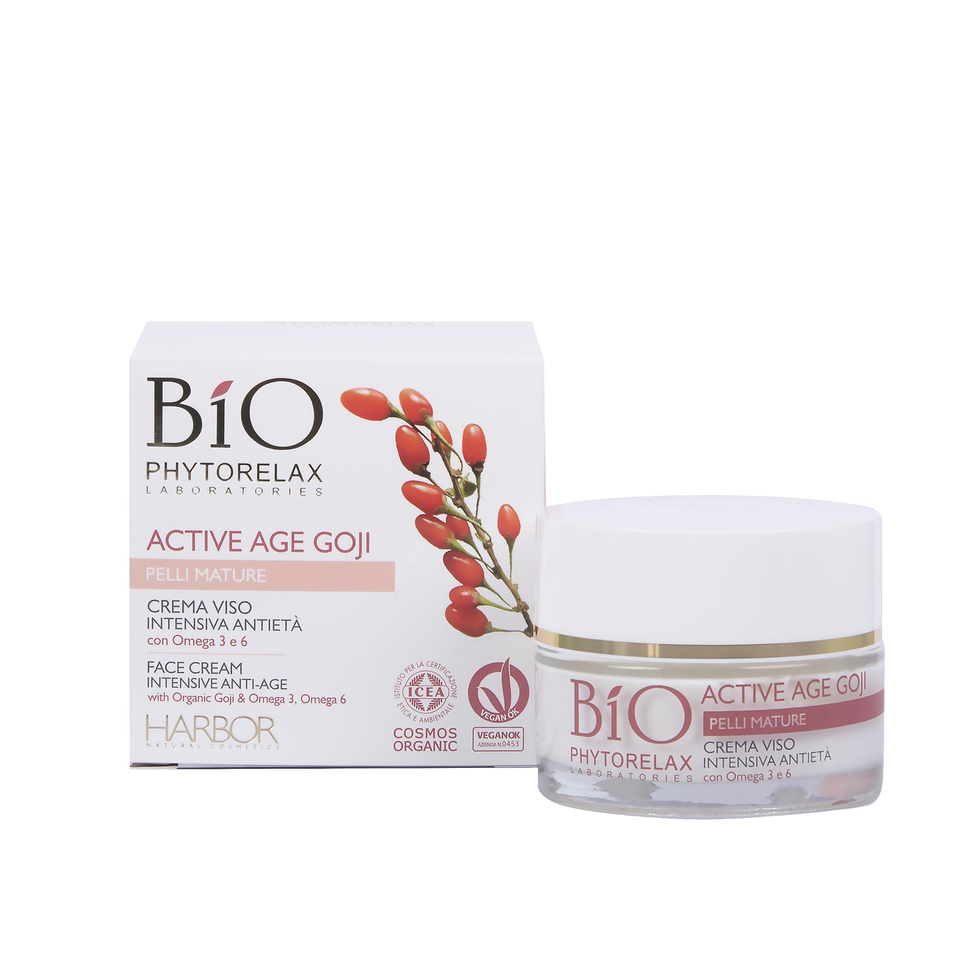 Active age goji crema viso intensiva anti eta’