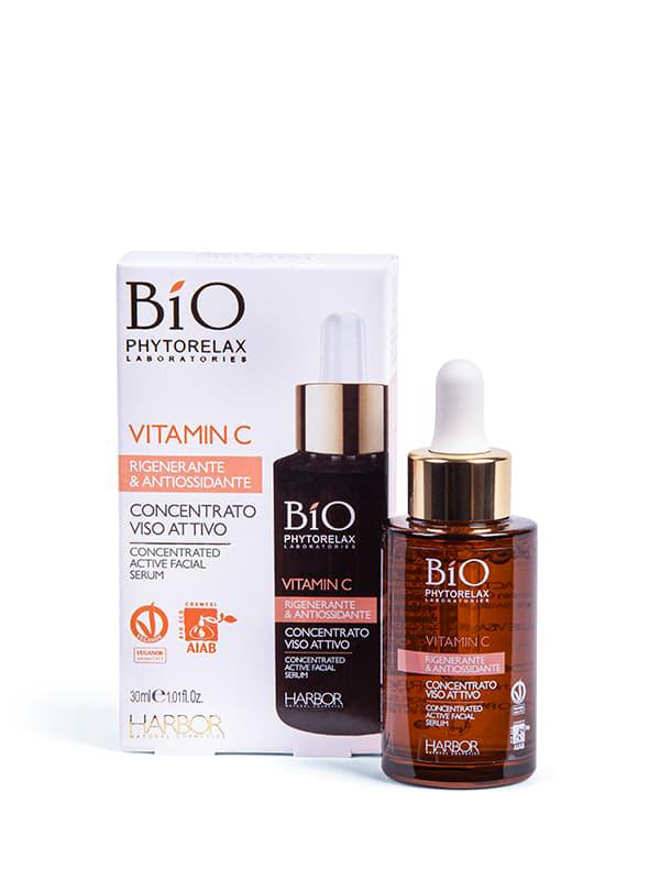 Bio phytorelax vitamin c concentrato viso attivo rigenerante & antiossidante