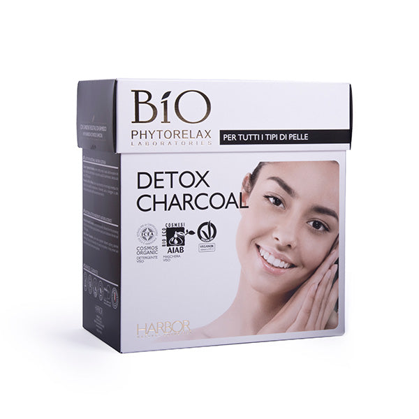 Cofanetto viso detox charcoal