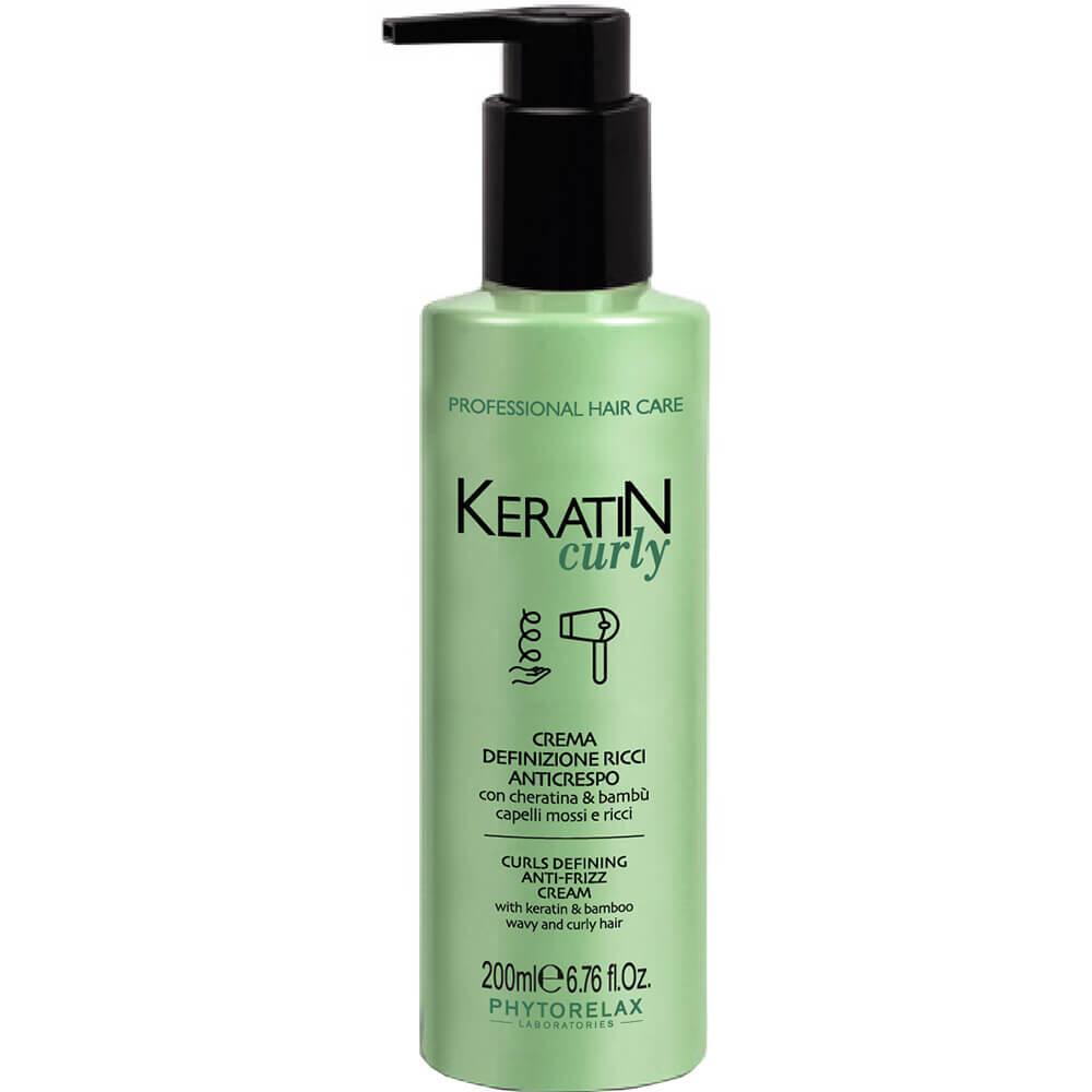 Keratin curly crema definizione ricci anticrespo
