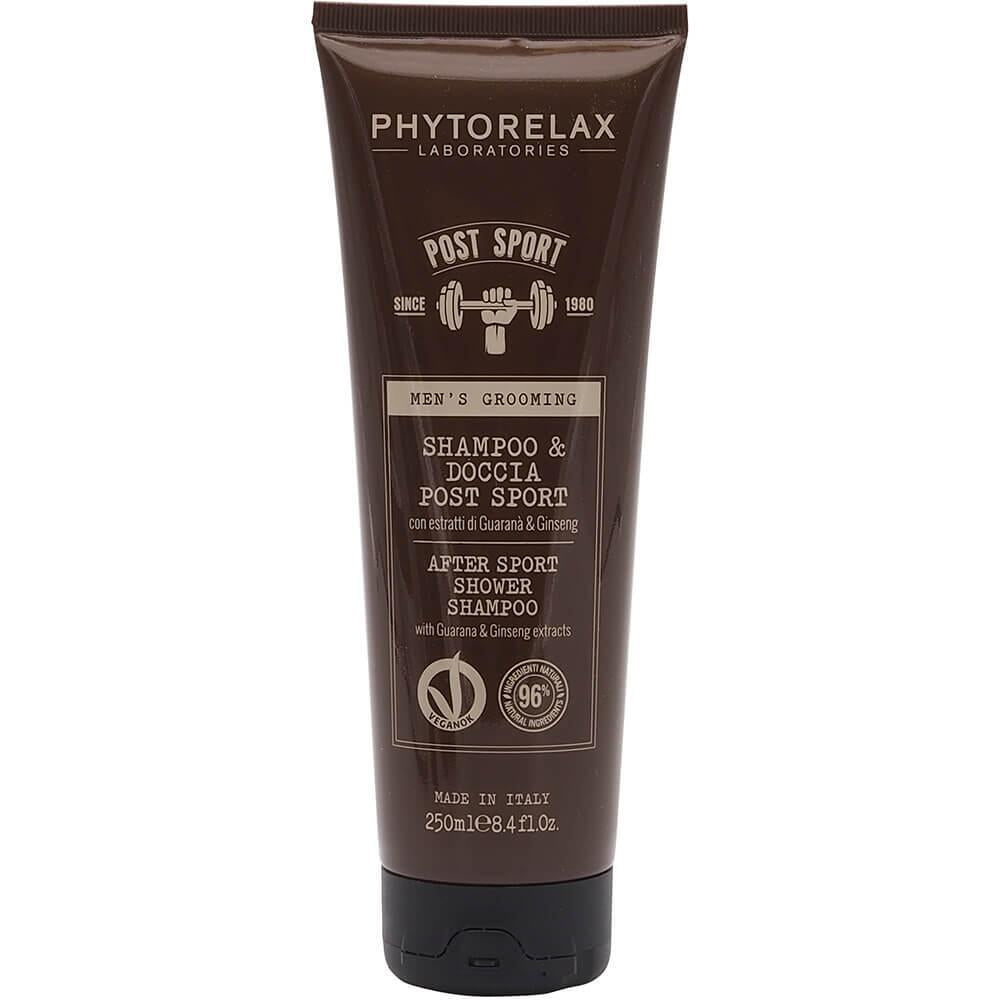 Men's grooming shampoo e doccia post sport