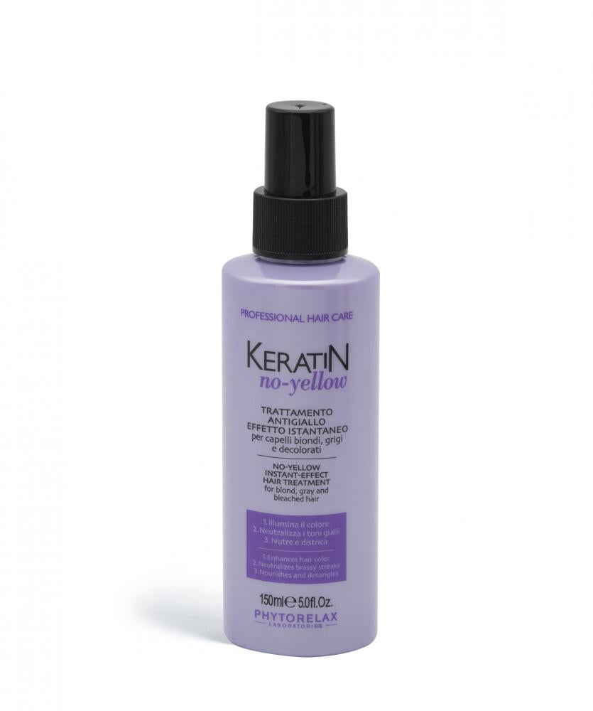 Keratin no-yellow trattamento antigiallo effetto istantaneo
