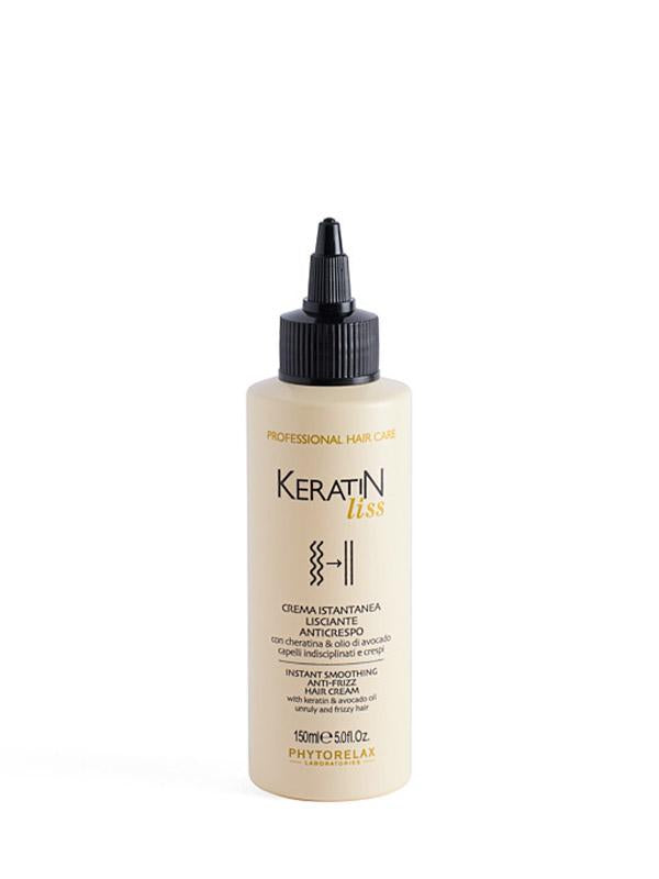 Crema istantanea lisciante anticrespo con cheratina & olio di avocado