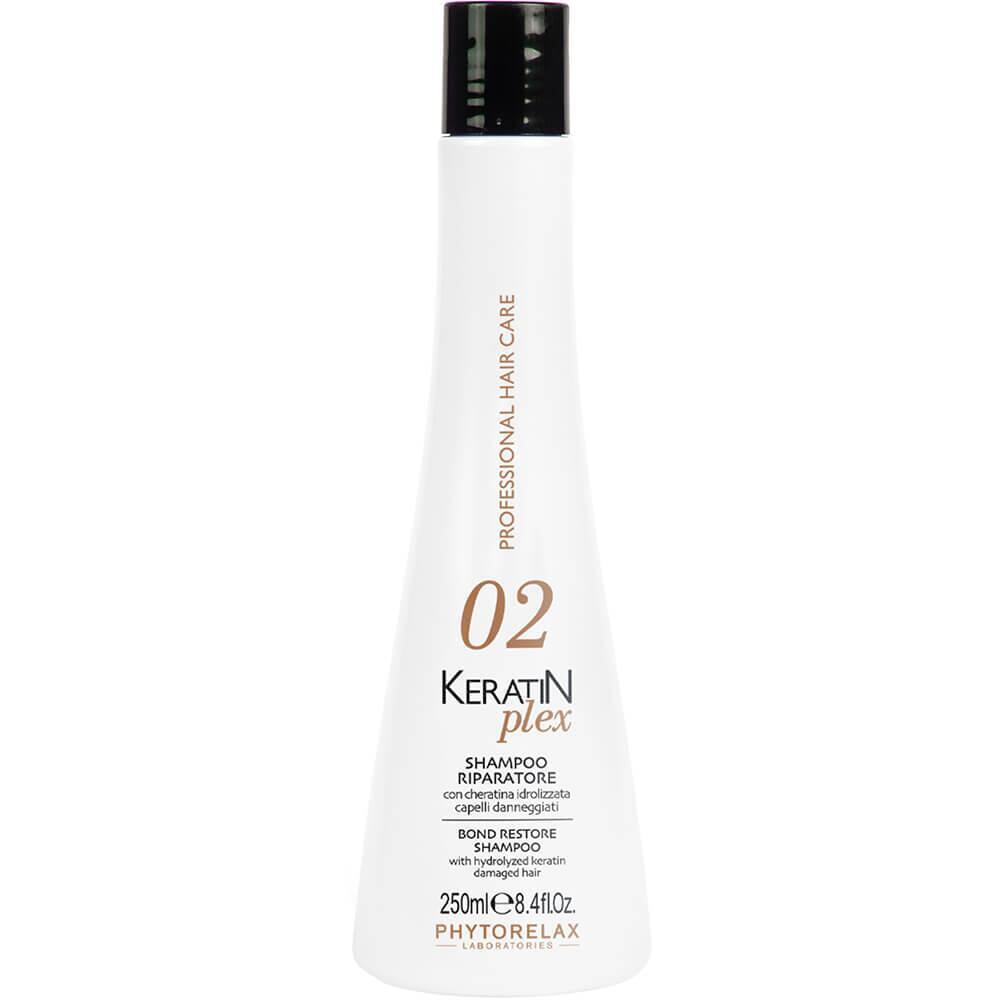 Keratin plex shampoo riparatore con cheratina idrolizzata