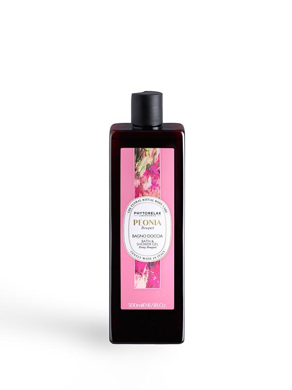Peonia bouquet bagno doccia