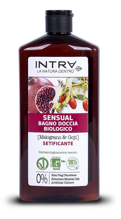 Bagno doccia biologico sensual setificante melograno & goji
