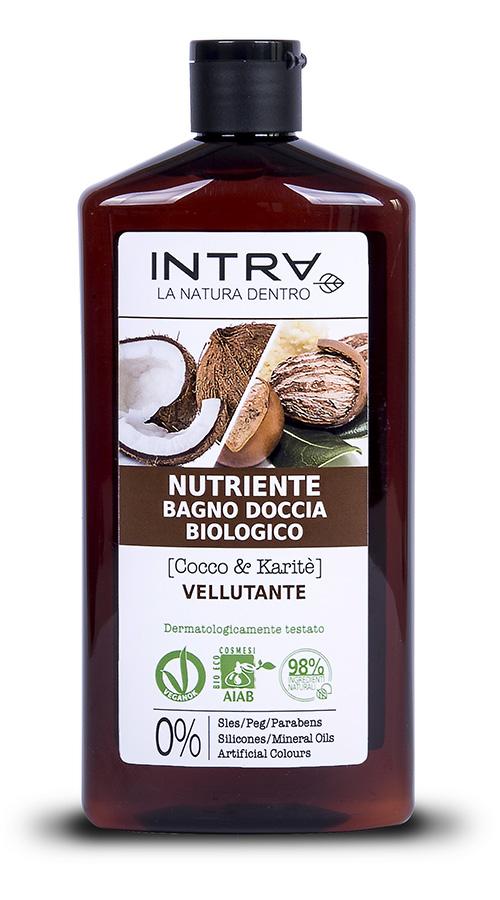 Bagno doccia biologico nutriente vellutante cocco & karitè