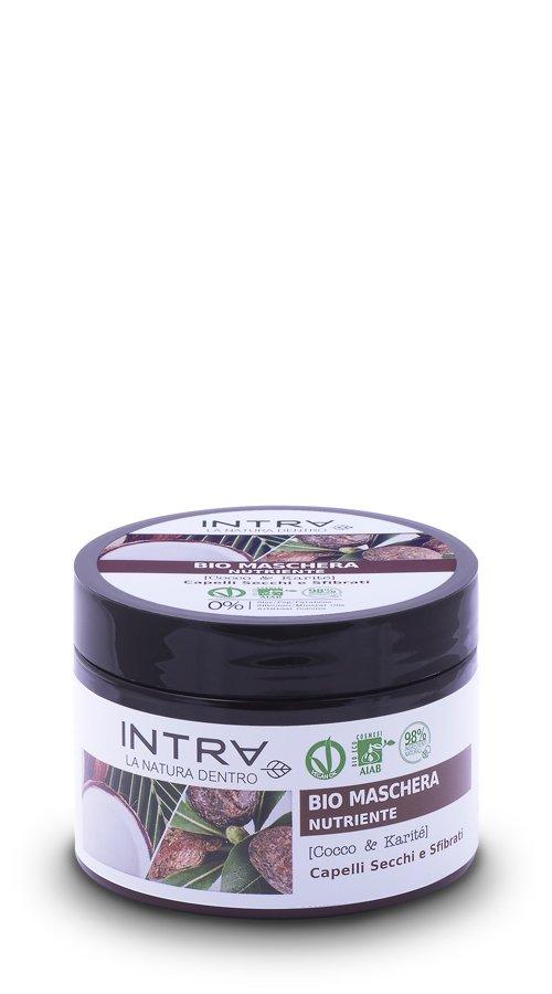 Maschera bio nutriente cocco e karite’