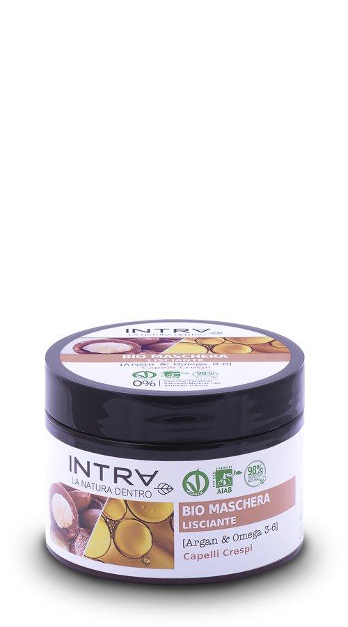 Maschera bio lisciante argan e omega 3