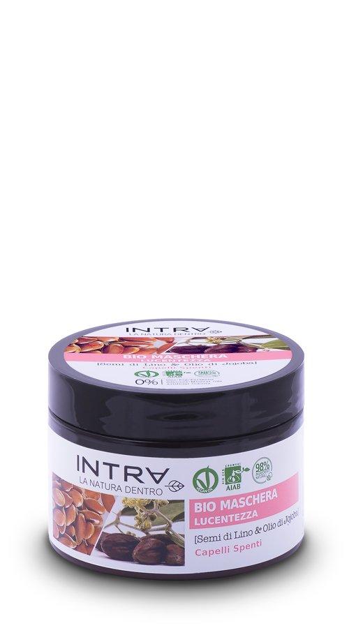 Maschera bio lucentezza semi di lino e jojoba