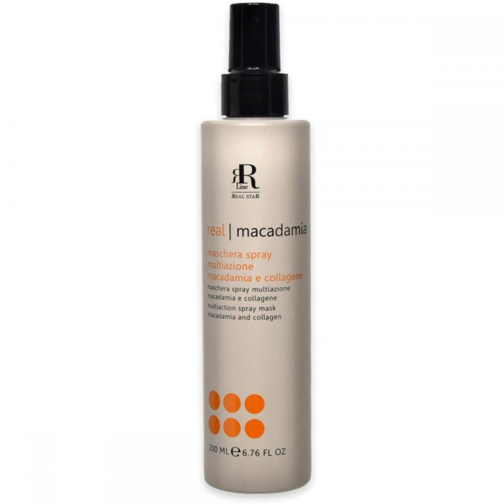Maschera spray mutiazione senza risciacquo macadamia e collagene