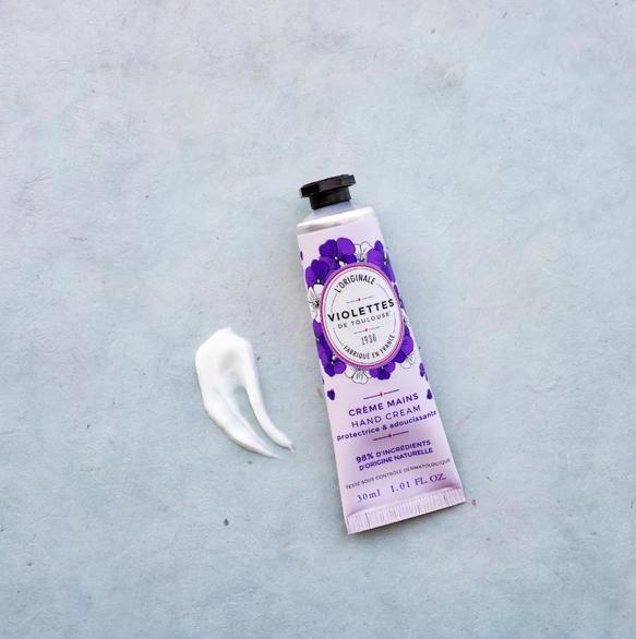 Violettes de toulouse crema per le mani