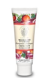 Crema mani melograno uva rossa