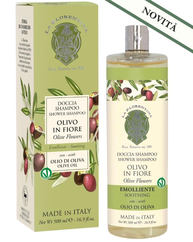Olivo in fiore doccia shampoo