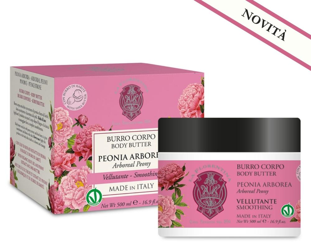 Peonia arborea burro corpo