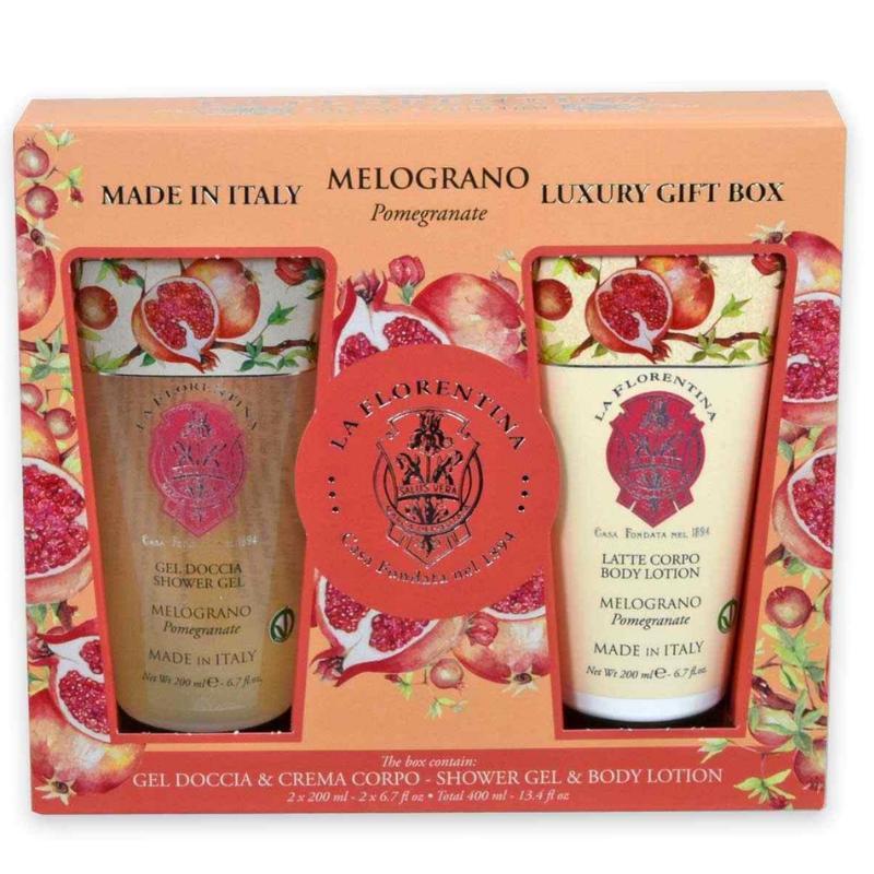 Luxury gift box –  body set – melograno