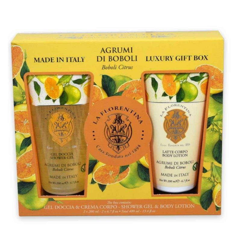 Luxury gift box –  body set – agrumi di boboli