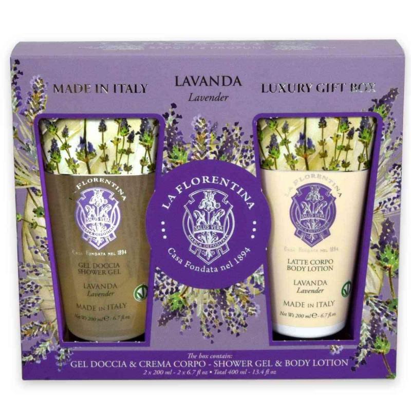 Luxury gift box –  body set – lavanda