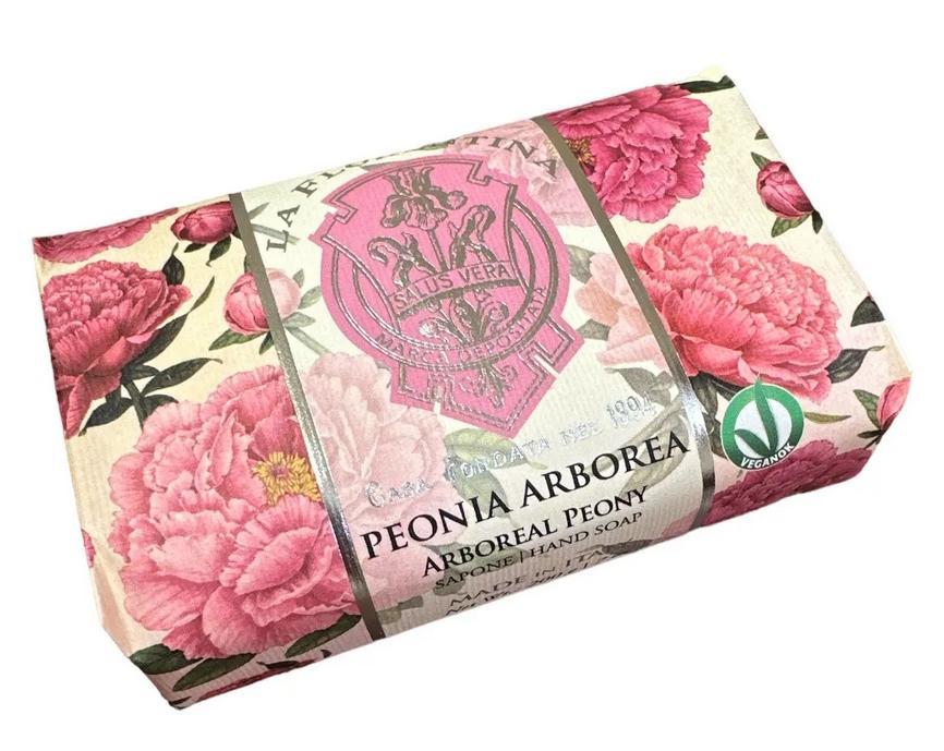 Sapone singolo incartato peonia arborea