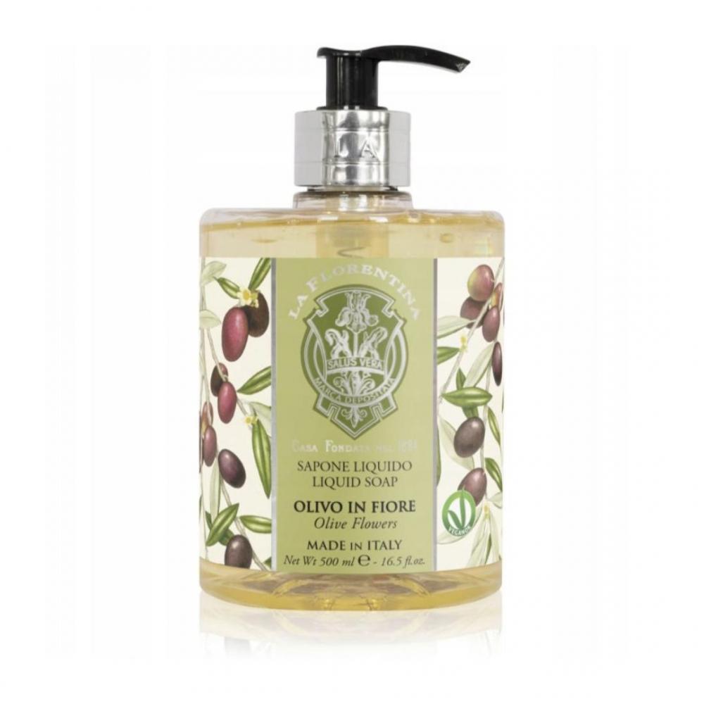 Sapone liquido olivo in fiore