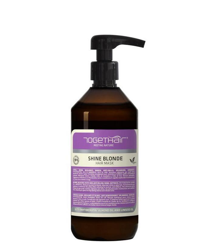 Shine blonde hair mask