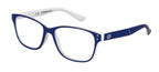 Occhiale da lettura + 1,00 2 pezzi blu bianco/ rosso bianco
