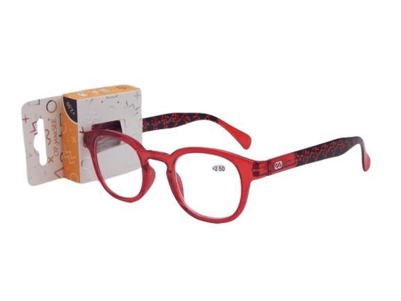 Occhiale da lettura + 2,50 colori assortiti