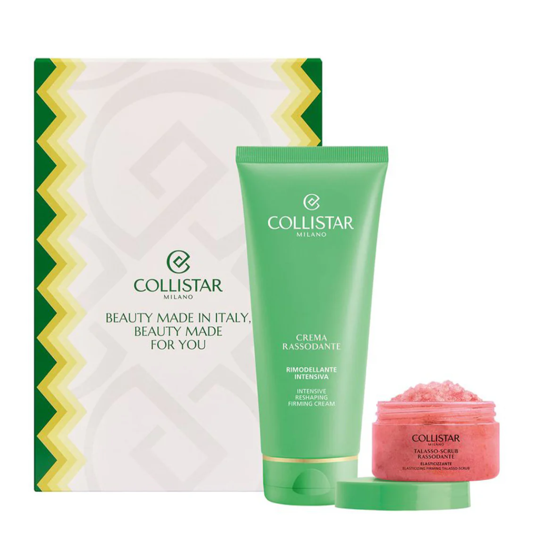 Cofanetto crema rassodante rimodellante intensiva e talasso scrub rassodante