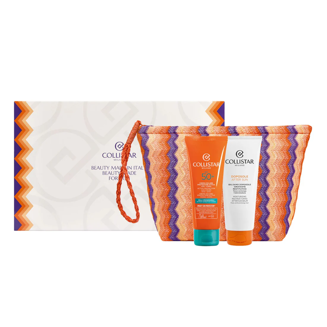 Cofanetto crema solare protezione attiva pelli ipersensibili spf50+