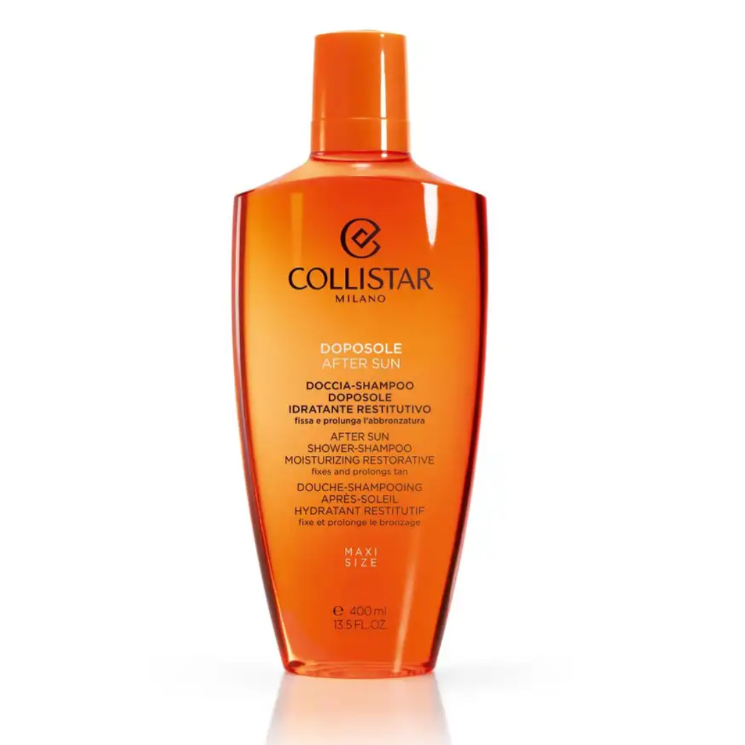 Speciale abbronzatura perfetta doccia shampoo doposole idratante restitutivo