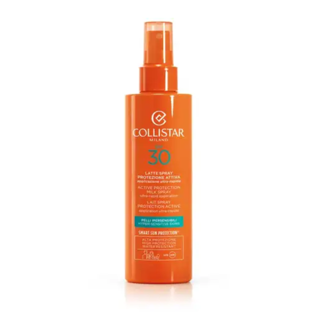 Latte spray protezione attiva applicazione ultra-rapida spf30