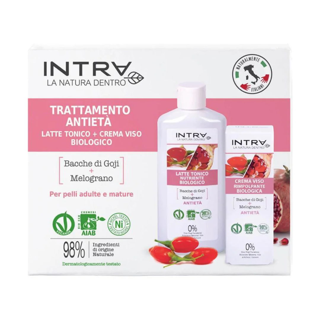 Trattamento antietà bacche di goji e melograno cofanetto