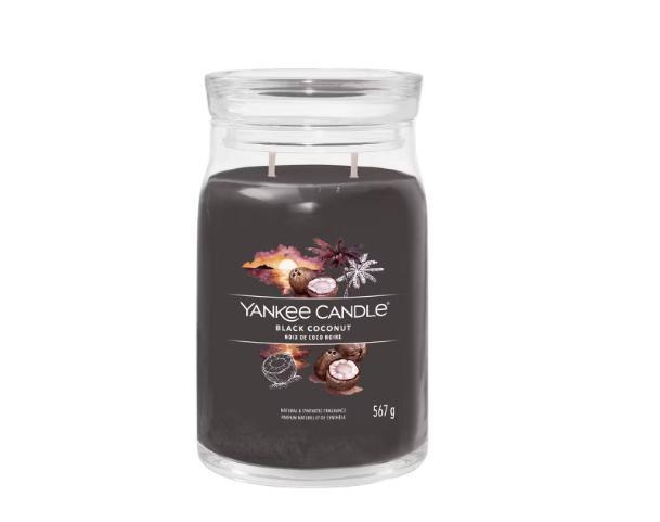 Black coconut candela
