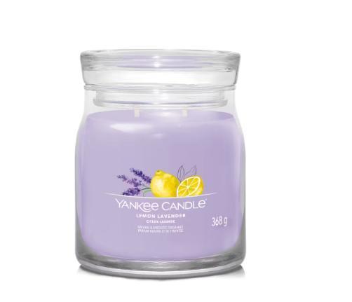 Lemon lavender candela