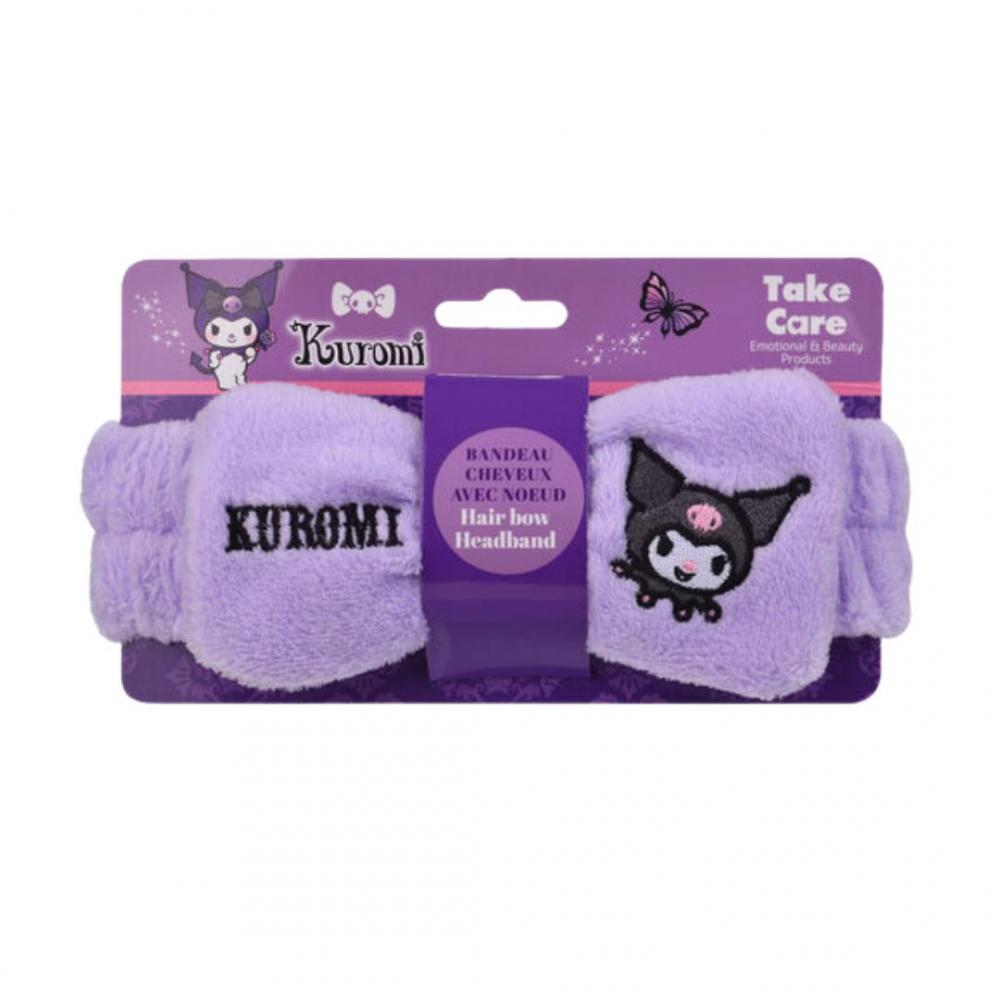 Kuromi – fascia per capelli con fiocco