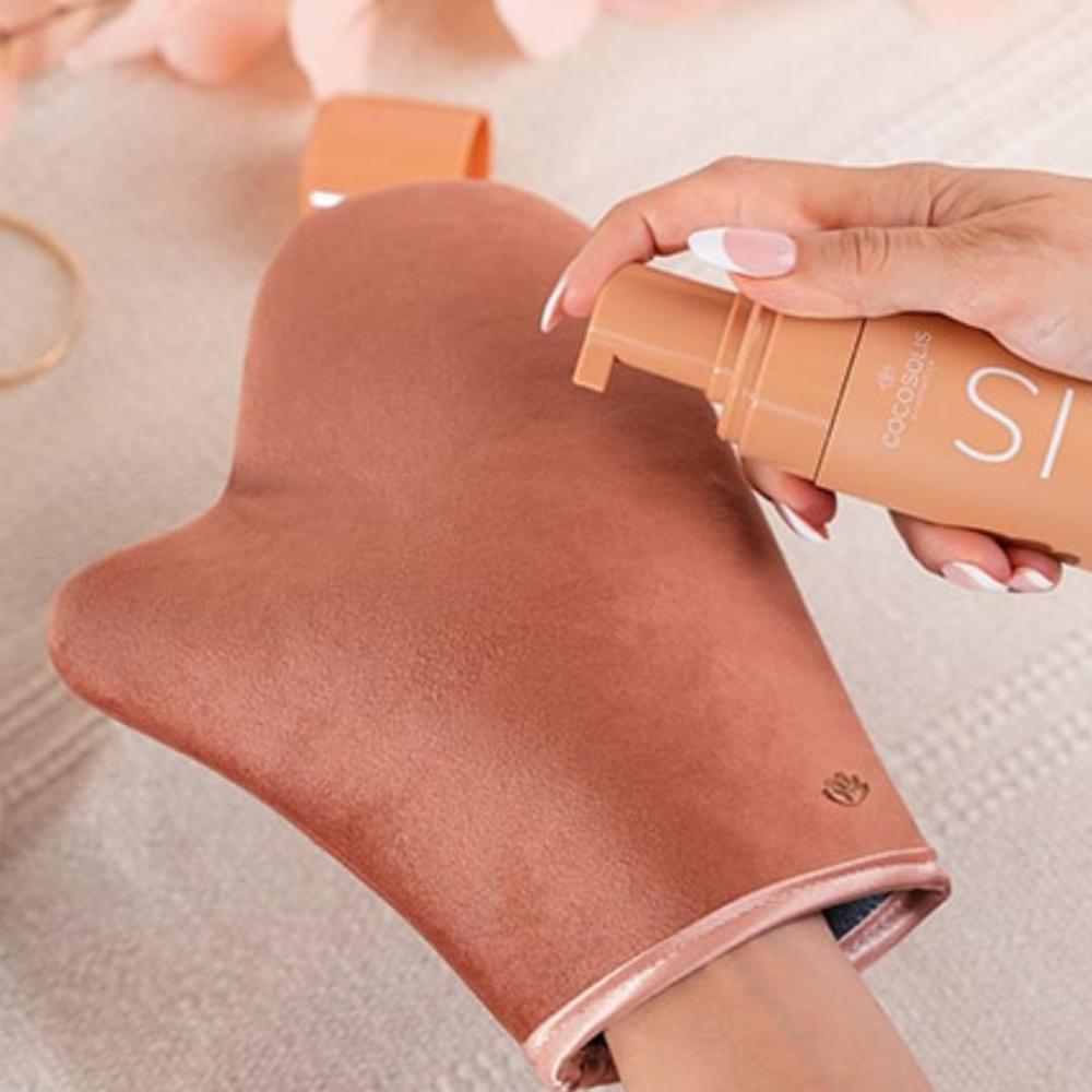 Premium self-tanning mitt