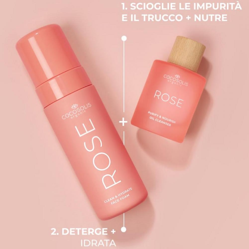 Rose purify & nourish oil cleanser