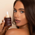 Solis self-tanning face serum