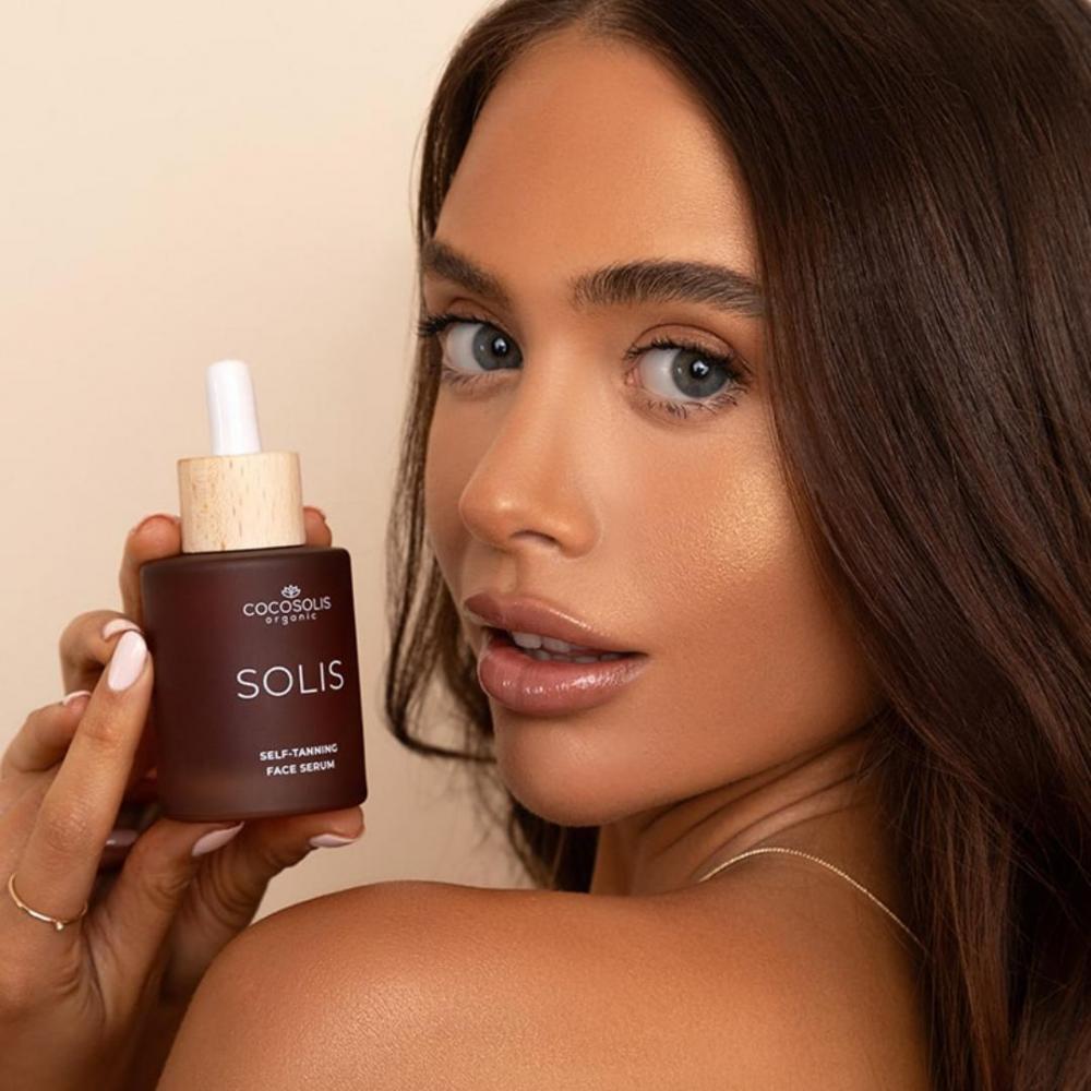 Solis self-tanning face serum