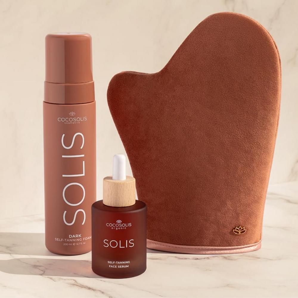 Solis self-tanning face serum