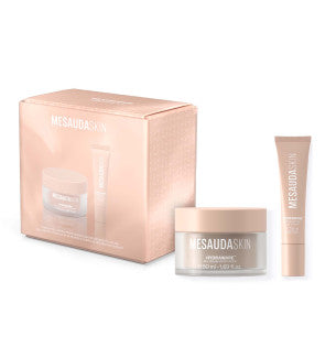 Set skincare viso – gel cream idratante + crema contorno occhi